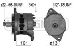 Генератор Каммінз Cummins 6CTA; 28V/70A