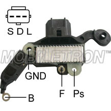 Регулятор напруги генератора Форд фієста 1.3 FORD Fiesta V JH JD (2002-2008)