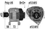 Генератор Бмв Bmw 3 (E36), 5 (E34), 14V/80A
