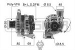 Генератор Форд фокус 2.0 Ford Focus C-Max, Focus II (DA_) (2003-2012), 14V/150A