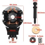 Щітковий вузол стартера Хонда акорд 2.4 Honda Accord VII 2.4i, CR-V II 2.4i