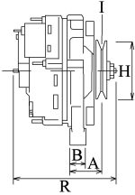 Генератор Дойц Deutz Khd BF12L TCD2012 TCD2013, 14V/200A
