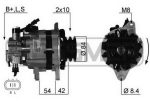 Генератор Гендай H100 2.5 дизель Гендай H150 2.5 дизель Hyundai Galloper H100 (1996-2001), 14V/65A