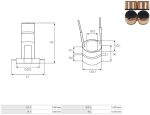 Токоз'ємнi кiльця генератора Ford CG237323 (5.00*14.00*10.40) Ford Connect (комплект 2шт.)