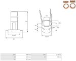 Токоз'ємнi кiльця генератора Motorola CG131218 (19.00*31.50*22.70)