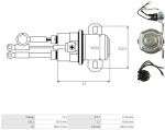 Допоміжне реле стартера Фредлайнер C112 C120 FL112 FLC112 FLC120 FLD112 FLD120 Freightliner