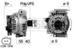 Генератор Мерседес Mercedes-Benz C-Class CLC-Class CLK-Class E-Class S-Class; 14V/200A