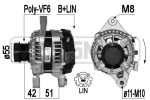 Генератор Тойота ауріс-Корла 1.6 Toyota Auris Corolla, (2012-...)